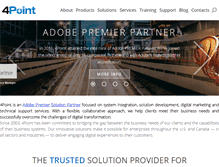 Tablet Screenshot of 4point.com